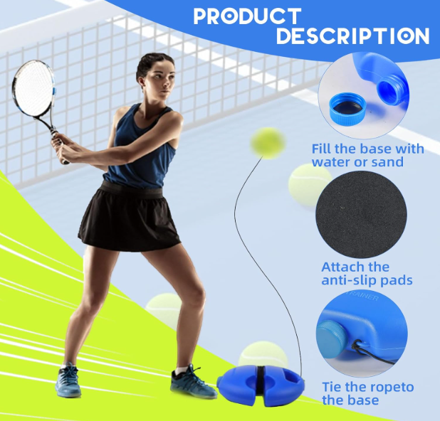 Perfect game to play tennis alone.